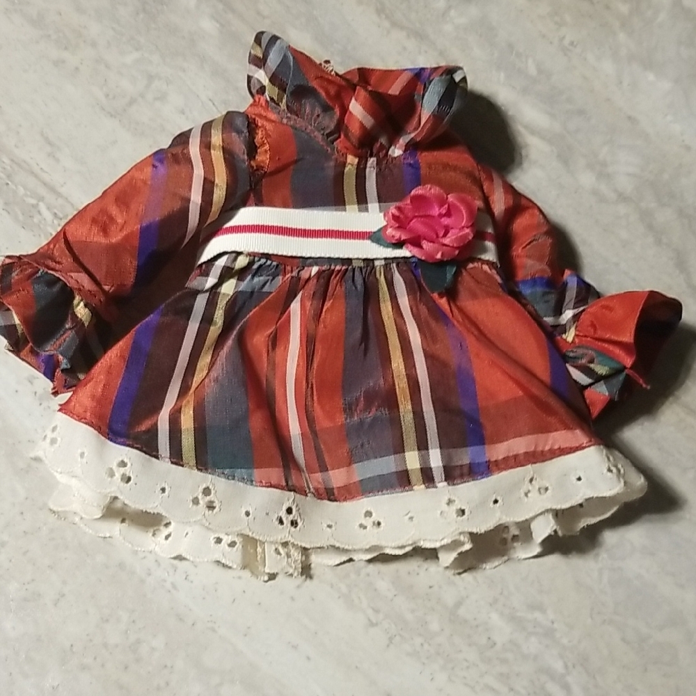 Ideal Vintage Velvet Look Around Doll Chrissy Family Dress